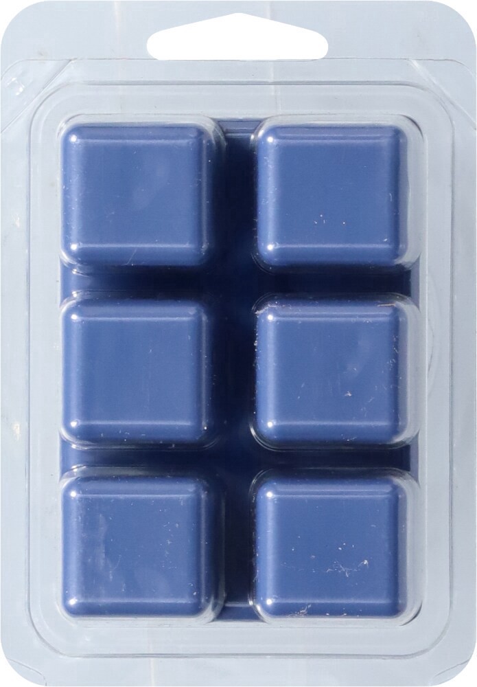slide 2 of 2, Candle-Lite Salty Blue Citron Wax Cubes 6 ea, 6 ct