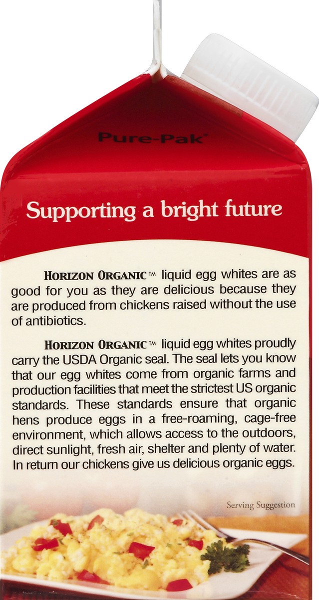 slide 3 of 4, Horizon Organic Egg Whites 16 oz, 16 oz