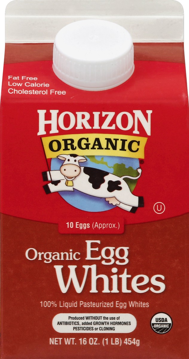 slide 4 of 4, Horizon Organic Egg Whites 16 oz, 16 oz