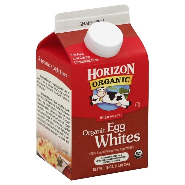 slide 1 of 4, Horizon Organic Egg Whites 16 oz, 16 oz