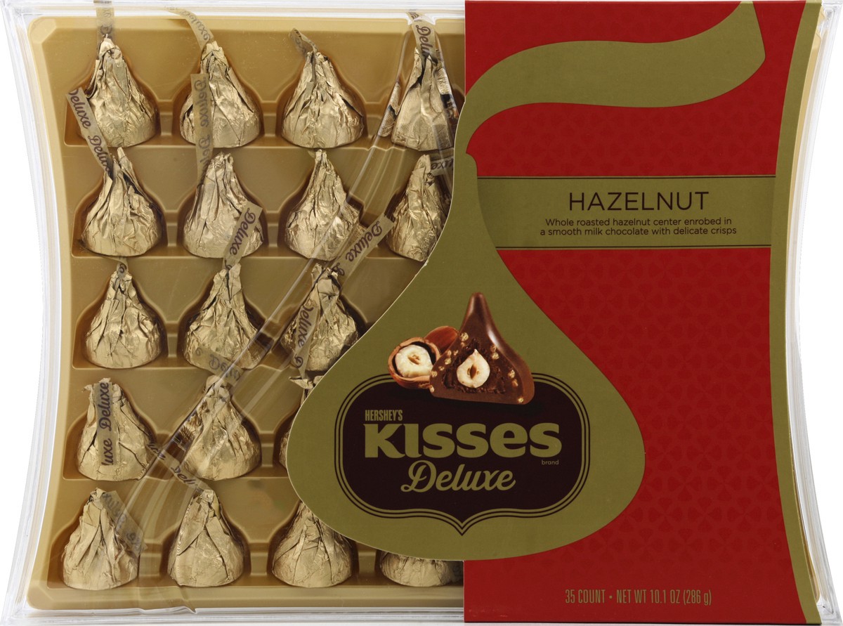 slide 2 of 4, Hershey's Kisses Deluxe Hazelnut, 35 ct