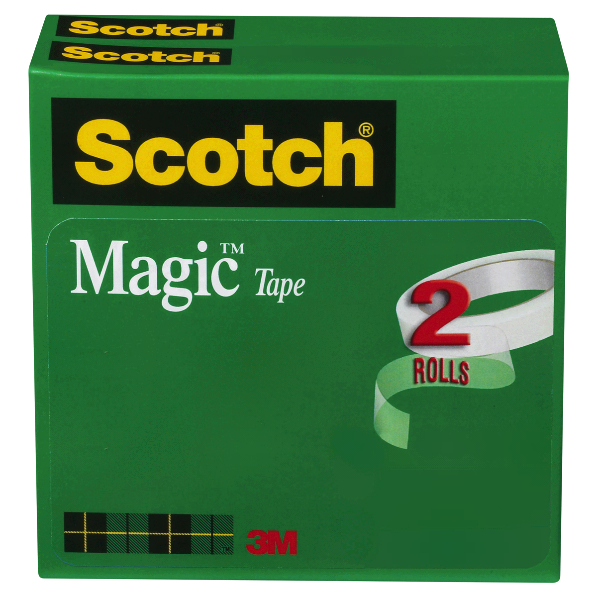 slide 1 of 2, Scotch Magic Tape, 2 ct