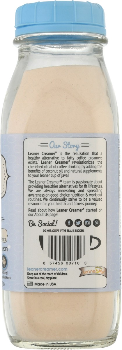 slide 8 of 9, Leaner Creamer Coconut Oil Creamer, French Vanilla, 9.87 oz