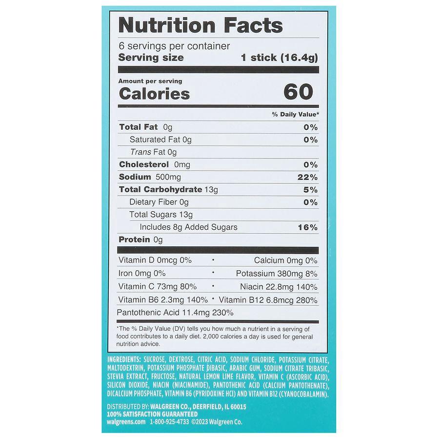 slide 4 of 4, Walgreens Triple Hydration, 0.58 oz x 6 ct