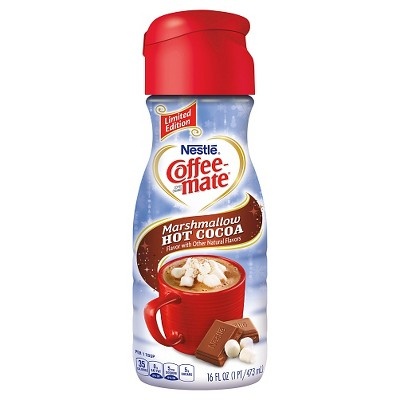 slide 1 of 1, Coffee-Mate Nestlé Coffee-Mate Marshmallow Hot Cocoa Coffee Creamer, 16 oz