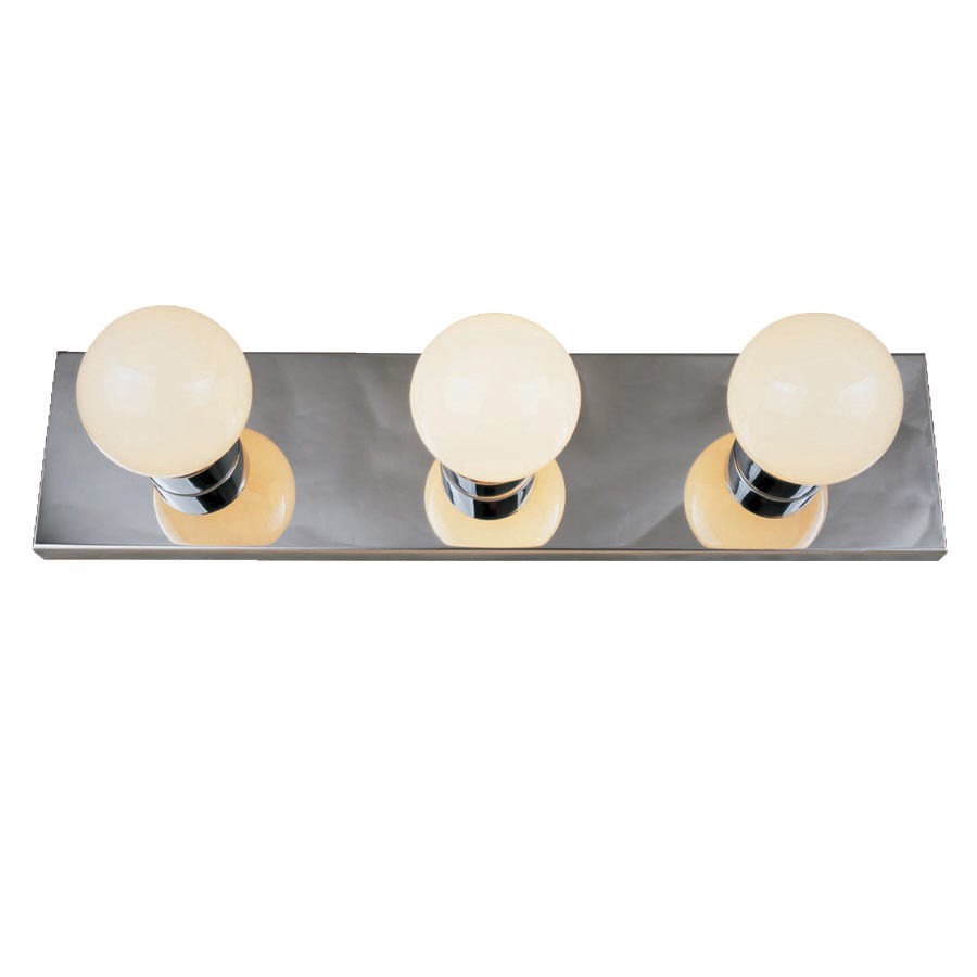 slide 3 of 6, Project Source 2-in 3 -Light Polished Chrome Traditional Vanity light bar, 1 ct