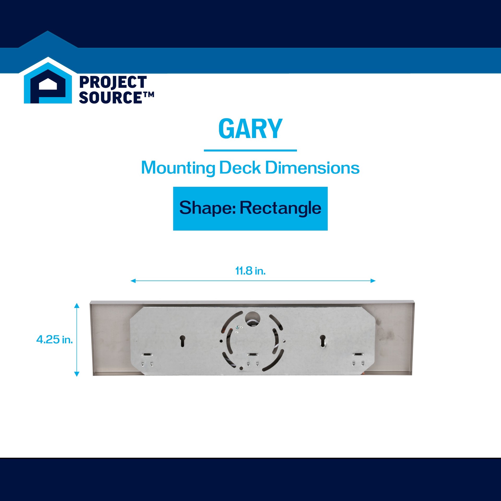 slide 5 of 6, Project Source 2-in 3 -Light Polished Chrome Traditional Vanity light bar, 1 ct