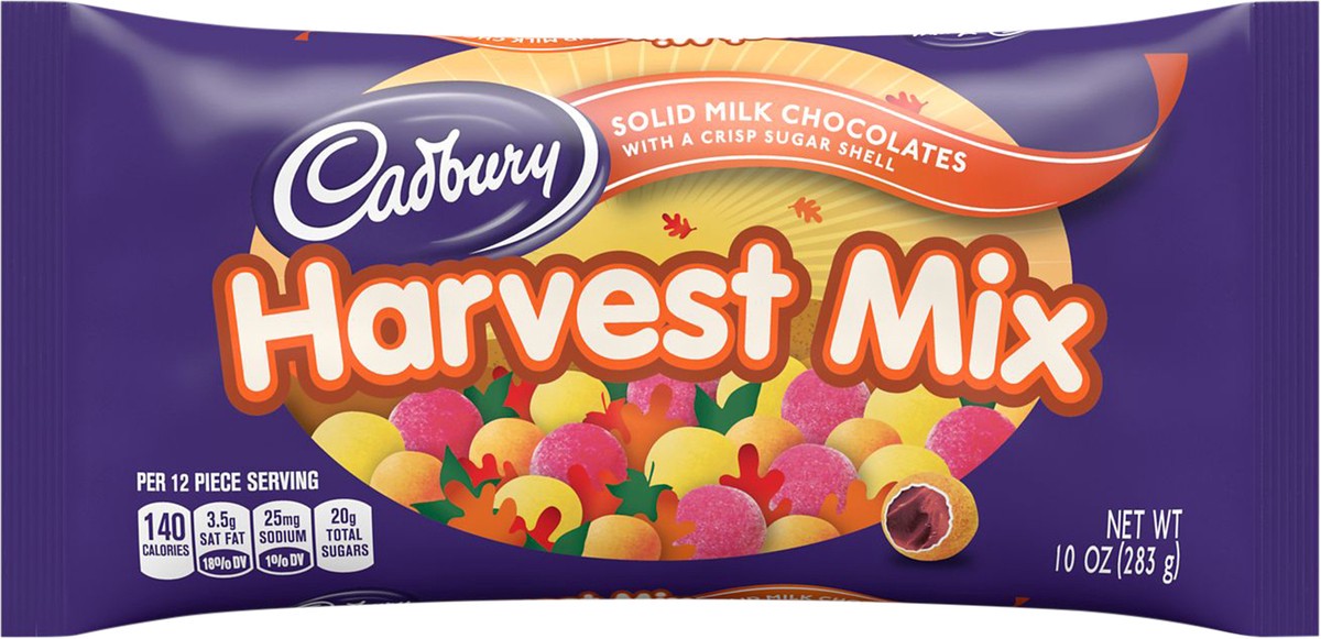 slide 3 of 3, Cadbury Milk Chocolate Harvest Mix, 10 oz