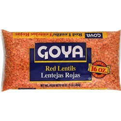 Goya Lentils Red - 16 Oz