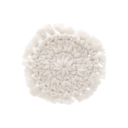 slide 1 of 2, Mini Ivory Braided Rug By Make Market, 5.3 in x 2.5 in x 0.4 in
