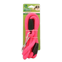 Paws Happy Life Happy Life Dog Leash, Large Pink 4 ft