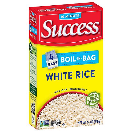 slide 1 of 1, Success Boil In Bag White Rice In Box - 14 Oz, 14 oz