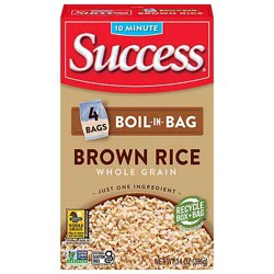 Success Boil In Bag Brown Rice In Box - 14 Oz