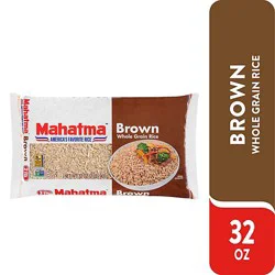 Mahatma Brown Whole Grain Rice In Bag - 2 Lb