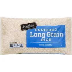 Signature Select Enriched Long Grain Rice - 32 Oz