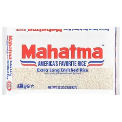 Mahatma Extra Long Enriched Rice In Bag - 2 Lb