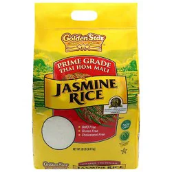 Golden Star Rice Jasmine Prime Grade - 20 Lb