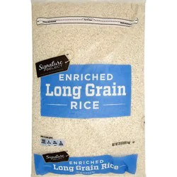 Signature Select Enriched Long Grain Rice - 20 Lb