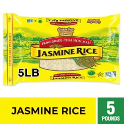 Golden Star Thai Hom Mali Jasmine Rice - 5 Lb