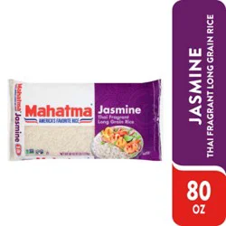 Mahatma Jasmine Thai Fragrant Long Grain Rice In Bag - 5 Lb