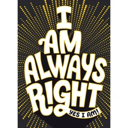 Avanti Card Annivers I Am Always Right