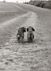 Avanti Press Dog Couple On Path - Val Versi