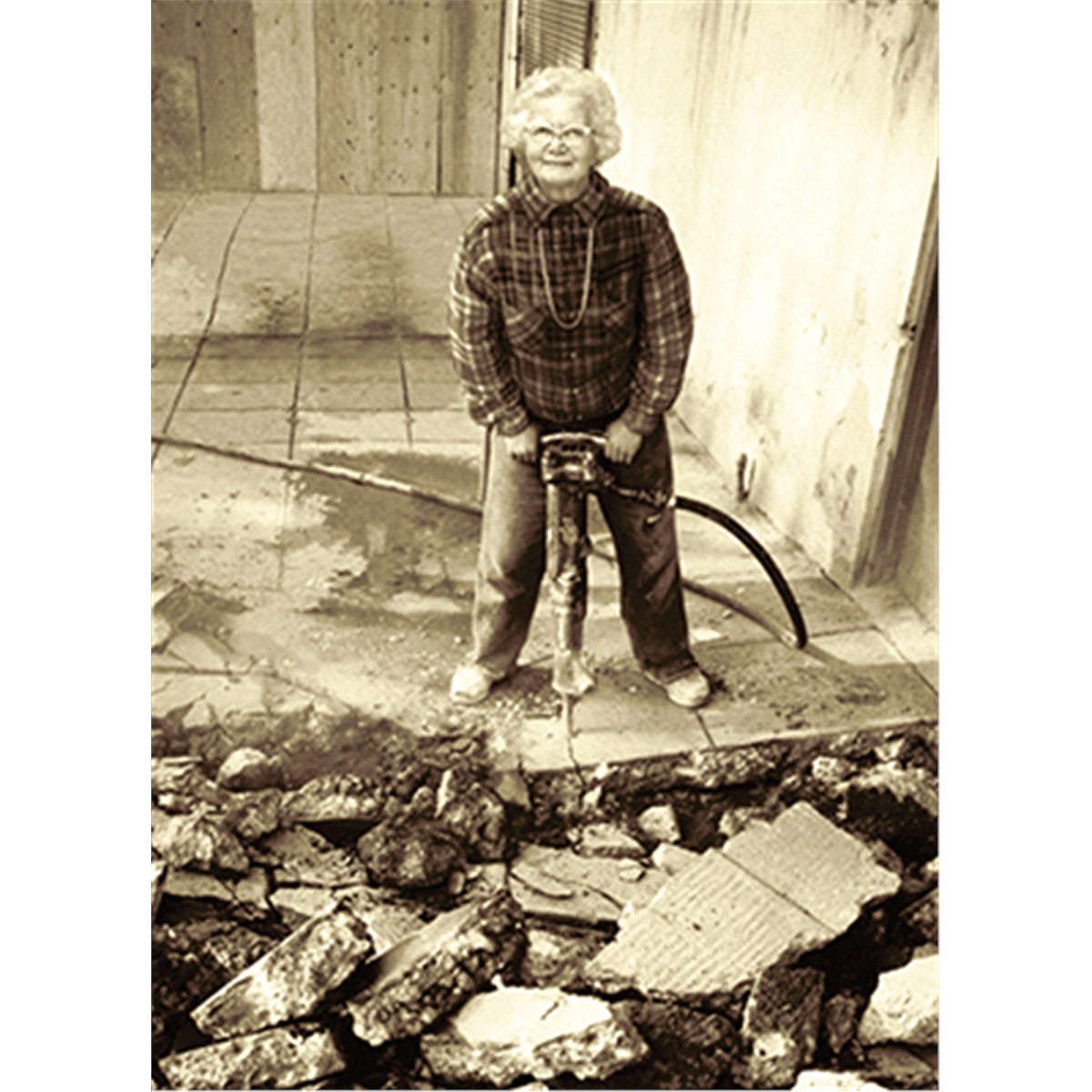 slide 1 of 1, Avanti Card Mothers Day Jack Hammer Mom, 1 ct