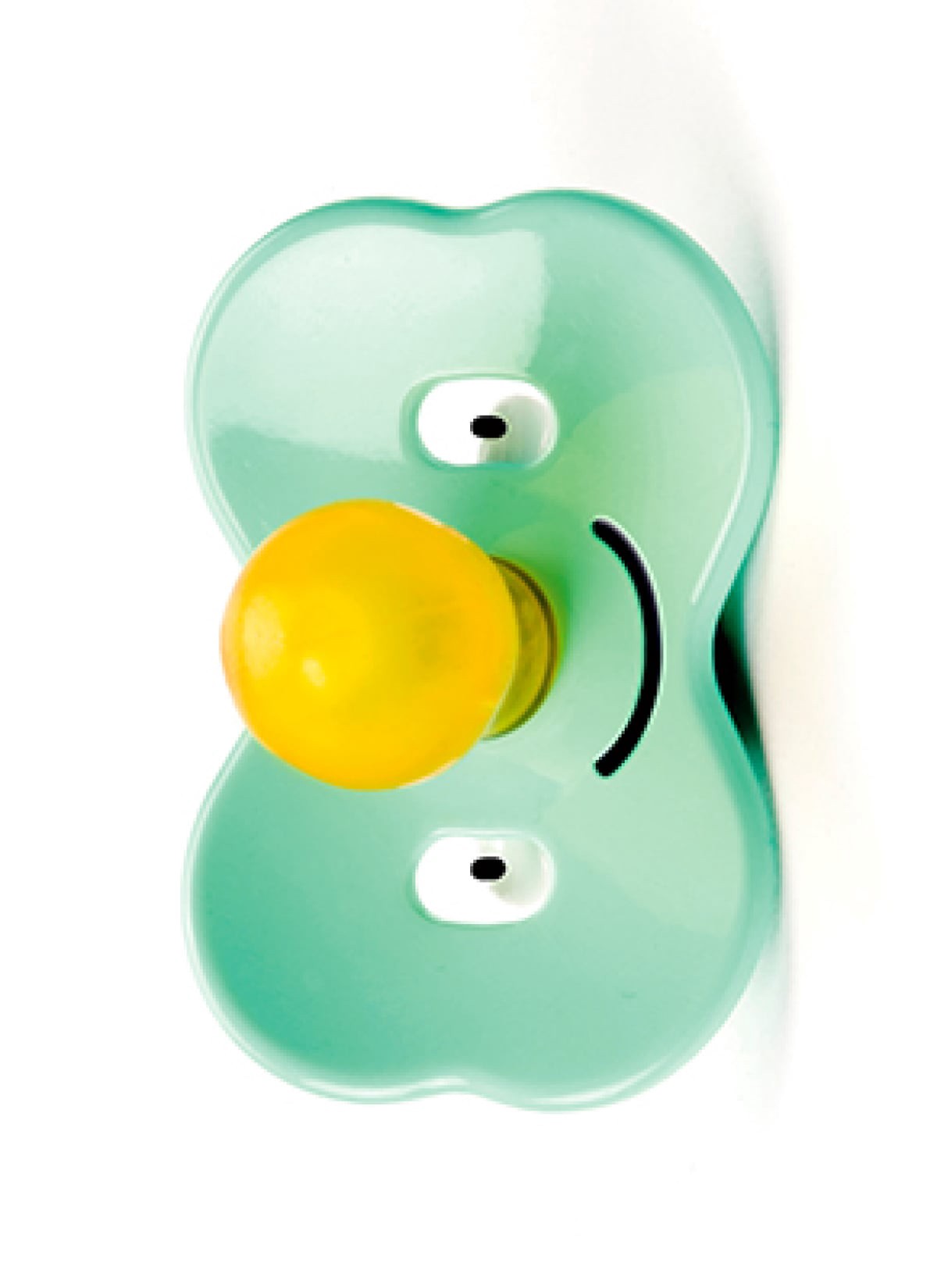 slide 1 of 1, Avanti Card New Baby Pacifier Face, 1 ct