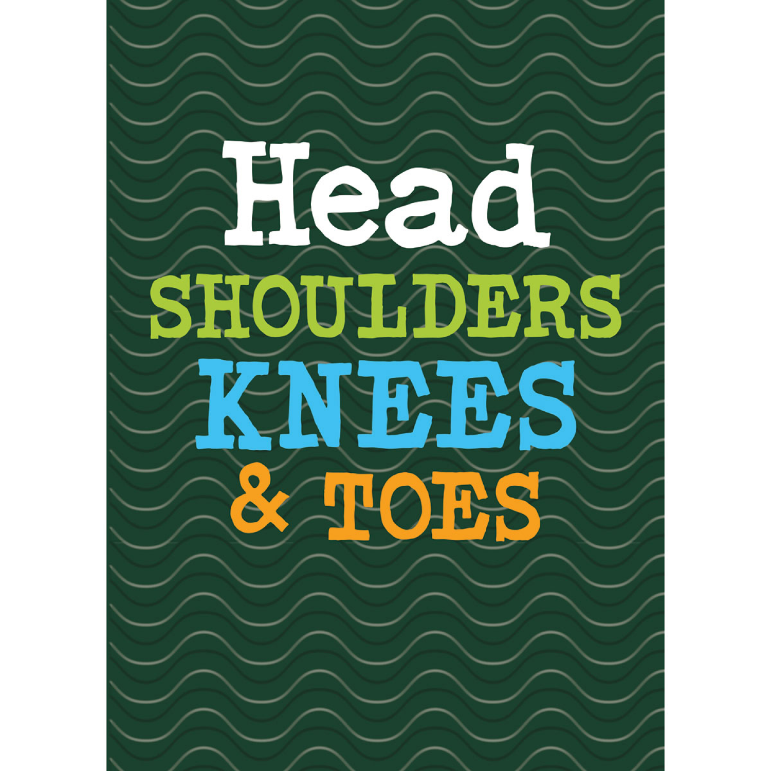 slide 1 of 1, Avanti Press Head Shoulders Knees And Toes, 1 ct