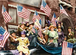 Avanti Card Retire Cat Riding Suitcase A