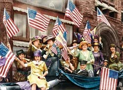 Avanti Card Retire Cat Riding Suitcase A