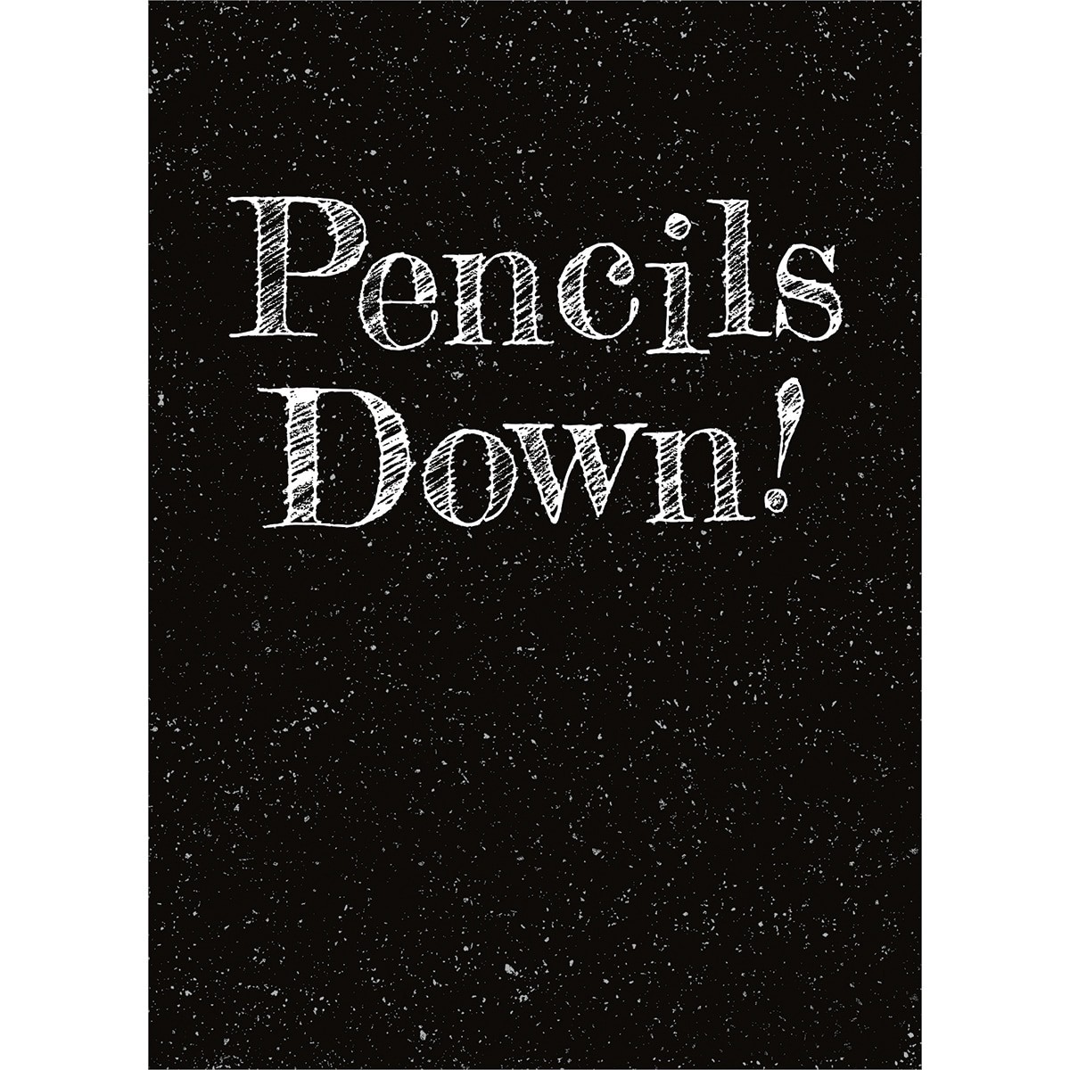 slide 1 of 1, Avanti Card Grad Pencils Down, 1 ct