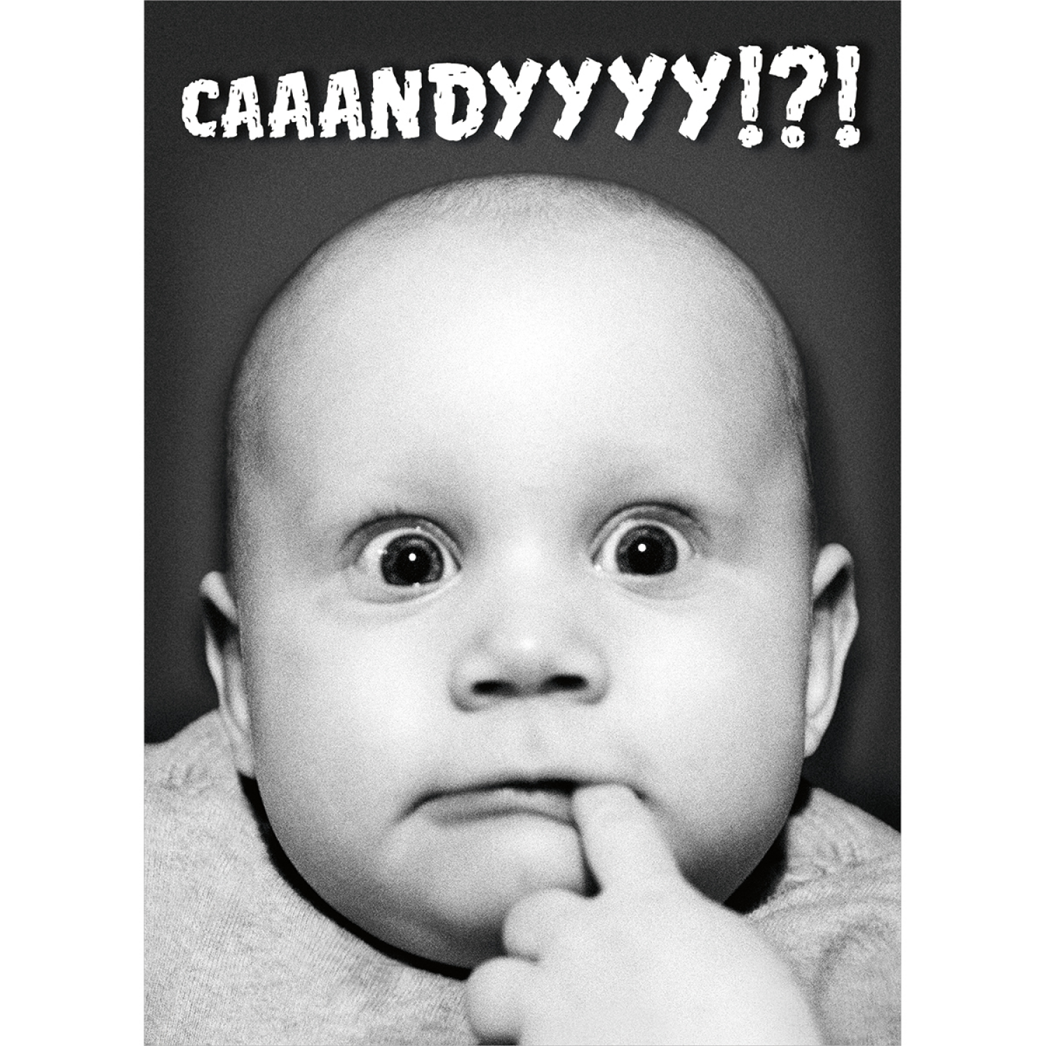 slide 1 of 1, Avanti Card Halloween Super-Shocked Baby, 1 ct