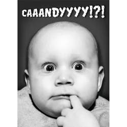 Avanti Card Halloween Super-Shocked Baby