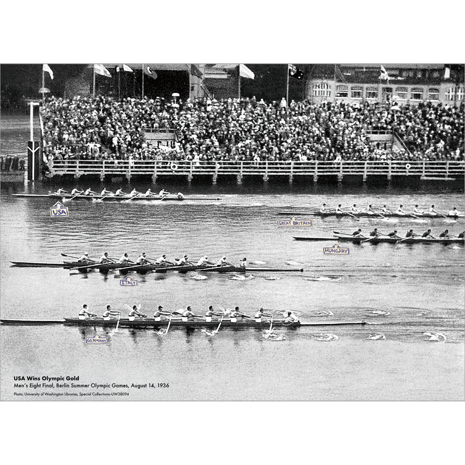slide 1 of 1, Avanti Card Birthday Men Rowing Team BFO, 1 ct