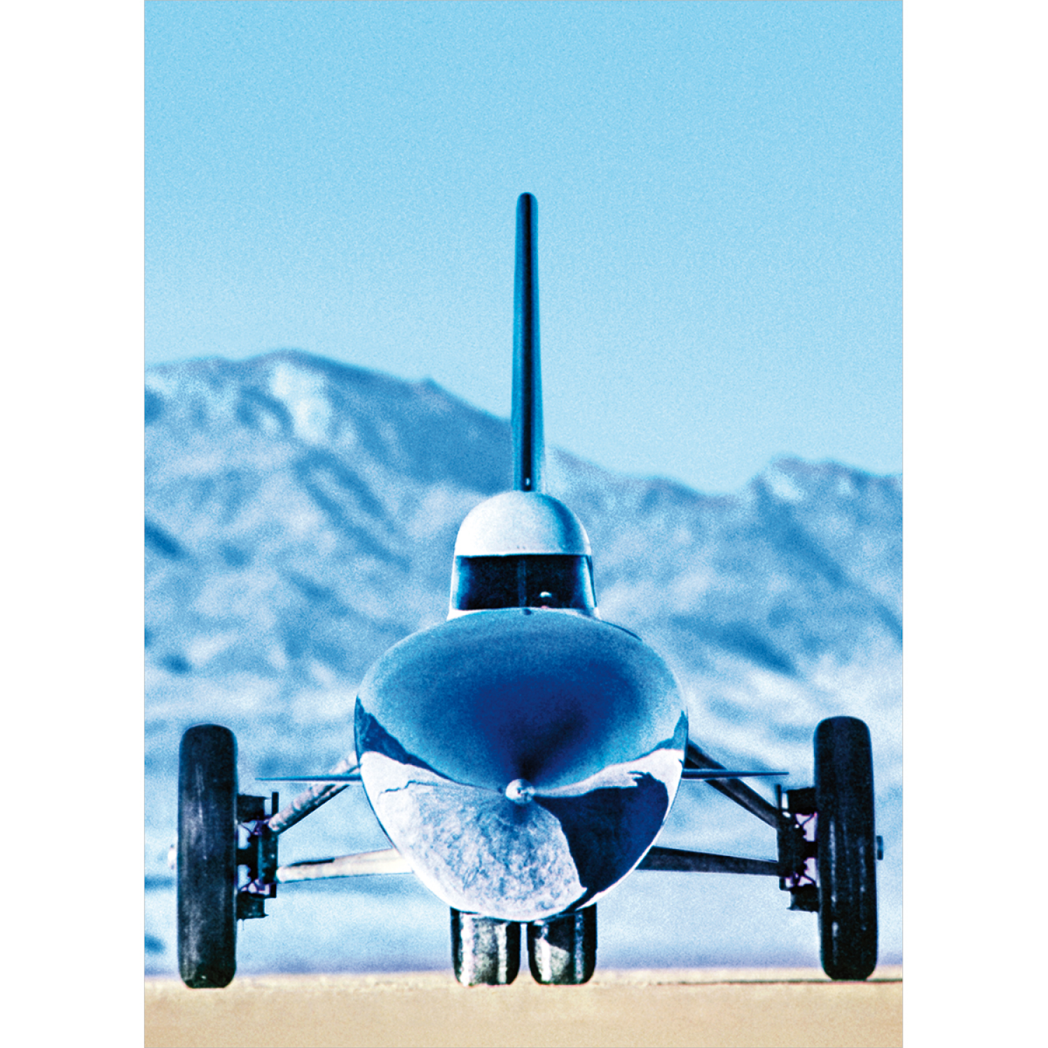 slide 1 of 1, Avanti Card Birthday Blue Flame Car, 1 ct