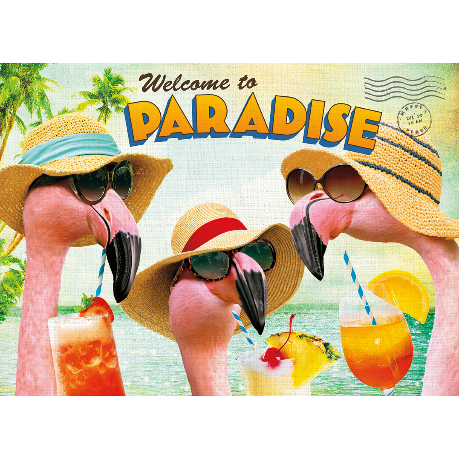 slide 1 of 1, Avanti Card Birthday Fun Flamingo Friend, 1 ct