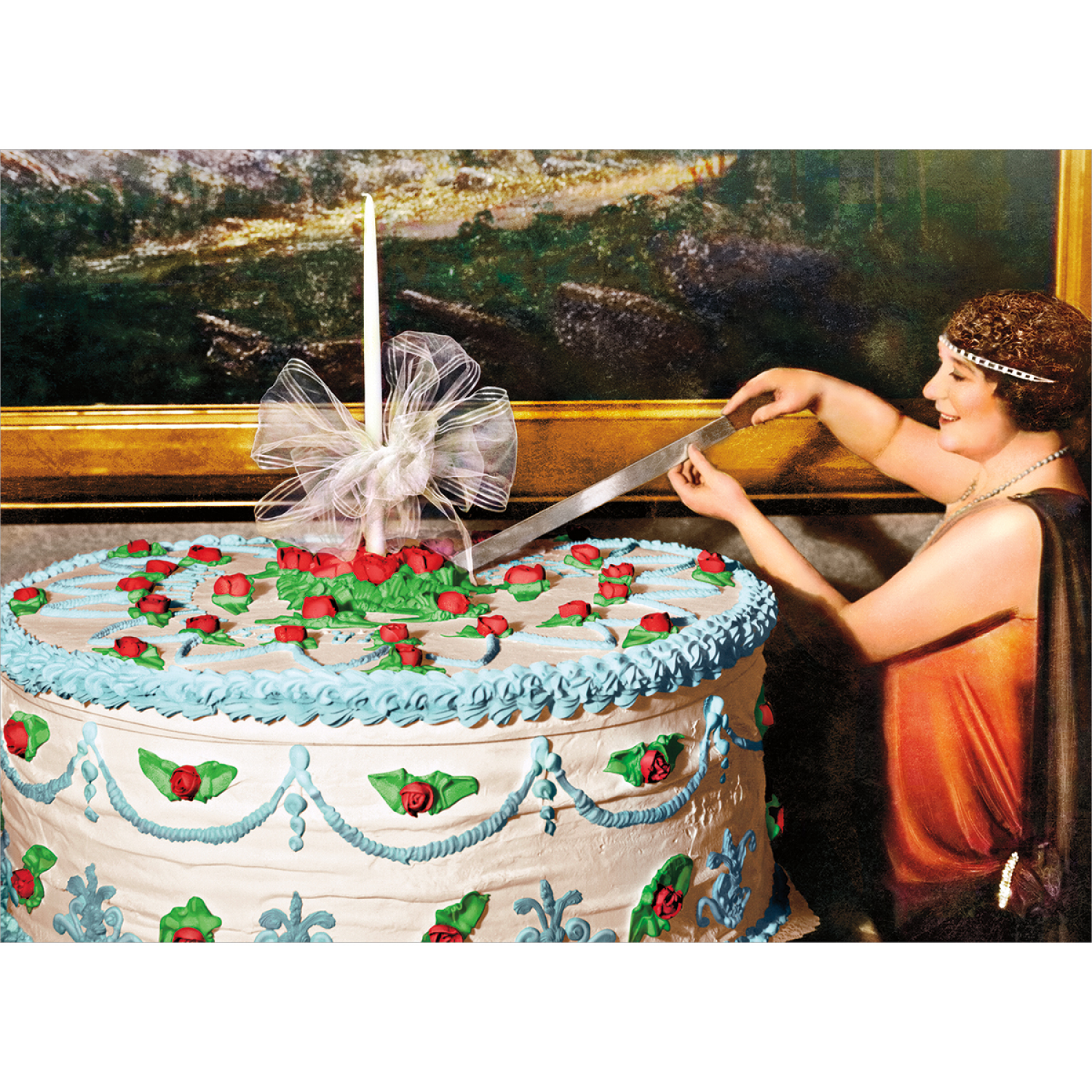 slide 1 of 1, Avanti Press Birthday Big Birthday Cake, 1 ct