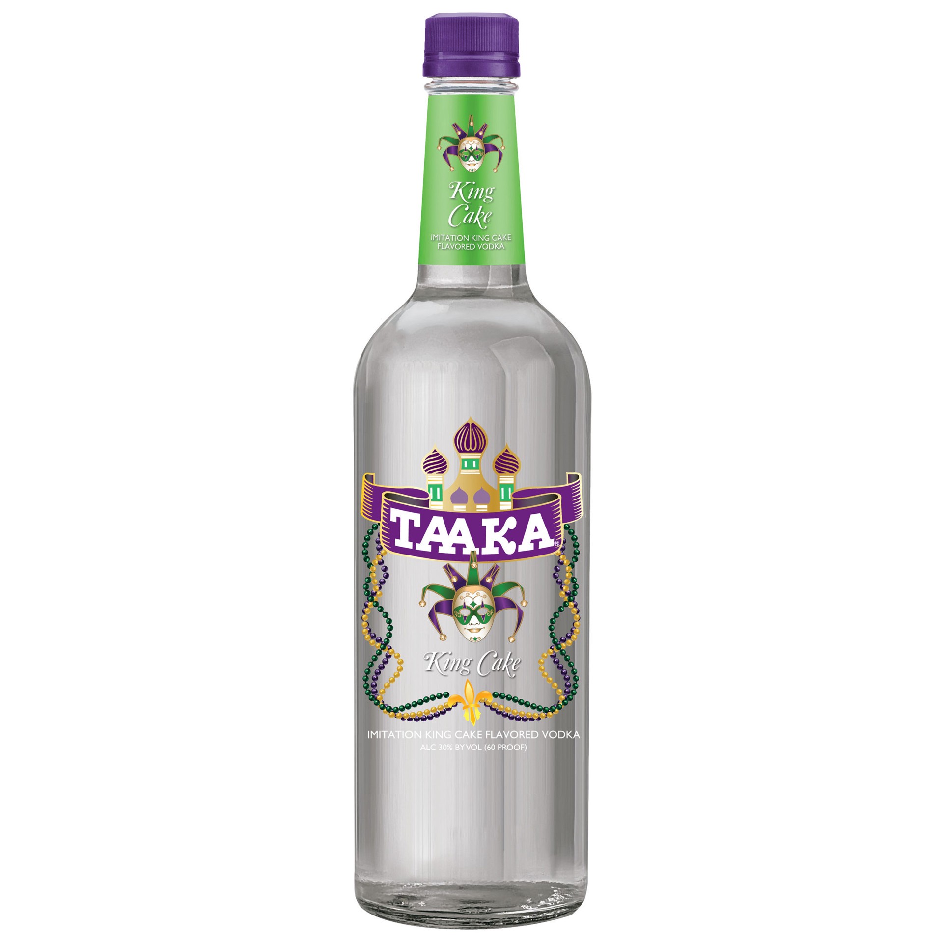 slide 1 of 2, Taaka King Cake Vodka, 750 ml