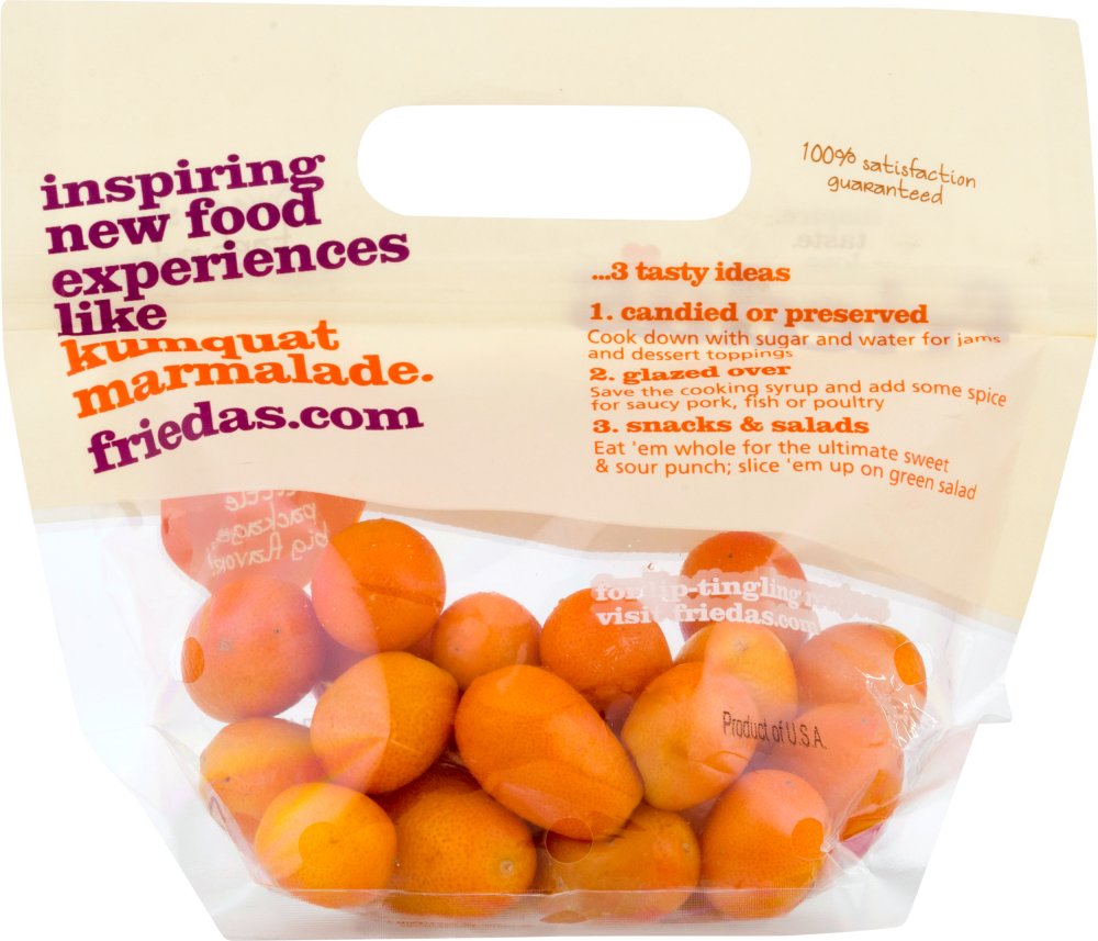 slide 3 of 6, Frieda's Kumquats, 8 oz