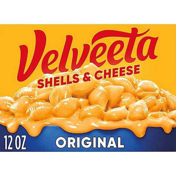 slide 1 of 8, Velveeta Shells & Cheese Original Shell Pasta & Cheese Sauce - 12 Oz., 12 oz