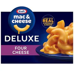 Kraft Deluxe Four Cheese Macaroni & Cheese Dinner Box - 14 Oz