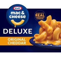 Kraft Deluxe Original Macaroni & Cheese Dinner - 14 Oz