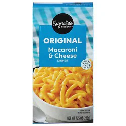 Signature Select Macaroni & Cheese Dinner Original Box - 7.25 Oz