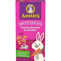 Annie's Homegrown Macaroni & Cheese Yummy Bunnies & Cheddar Box - 6 Oz