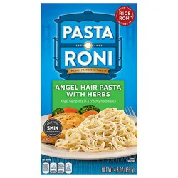 Pasta Roni Pasta Angel Hair With Herbs Box - 4.8 Oz