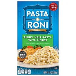 Pasta Roni Pasta Angel Hair With Herbs Box - 4.8 Oz