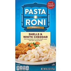 Pasta Roni Pasta Shells & White Cheddar Box - 6.2 Oz