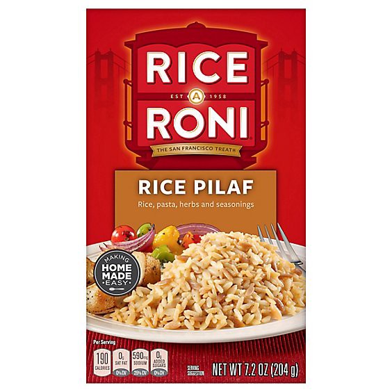 slide 1 of 1, Rice-A-Roni Rice Pilaf Box - 7.2 Oz, 7.2 oz