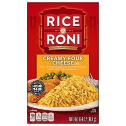 Rice-A-Roni Rice Creamy Four Cheese Flavor Box - 6.4 Oz